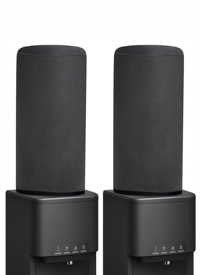 CRASOME Water Dispenser for 20 ltr / Litre Bottle Jar Cover (Black Pack of 2) - Image 1